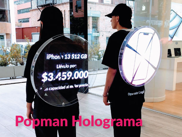 POPMAN HOLOGRAFICO IMAGEN